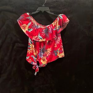 Off the Shoulder Cropped Top
